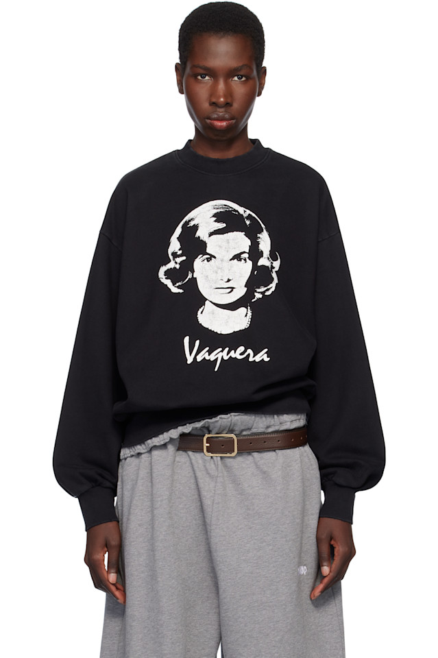 Графический свитшот Vaquera, черный
Графический свитшот Vaquera, черный