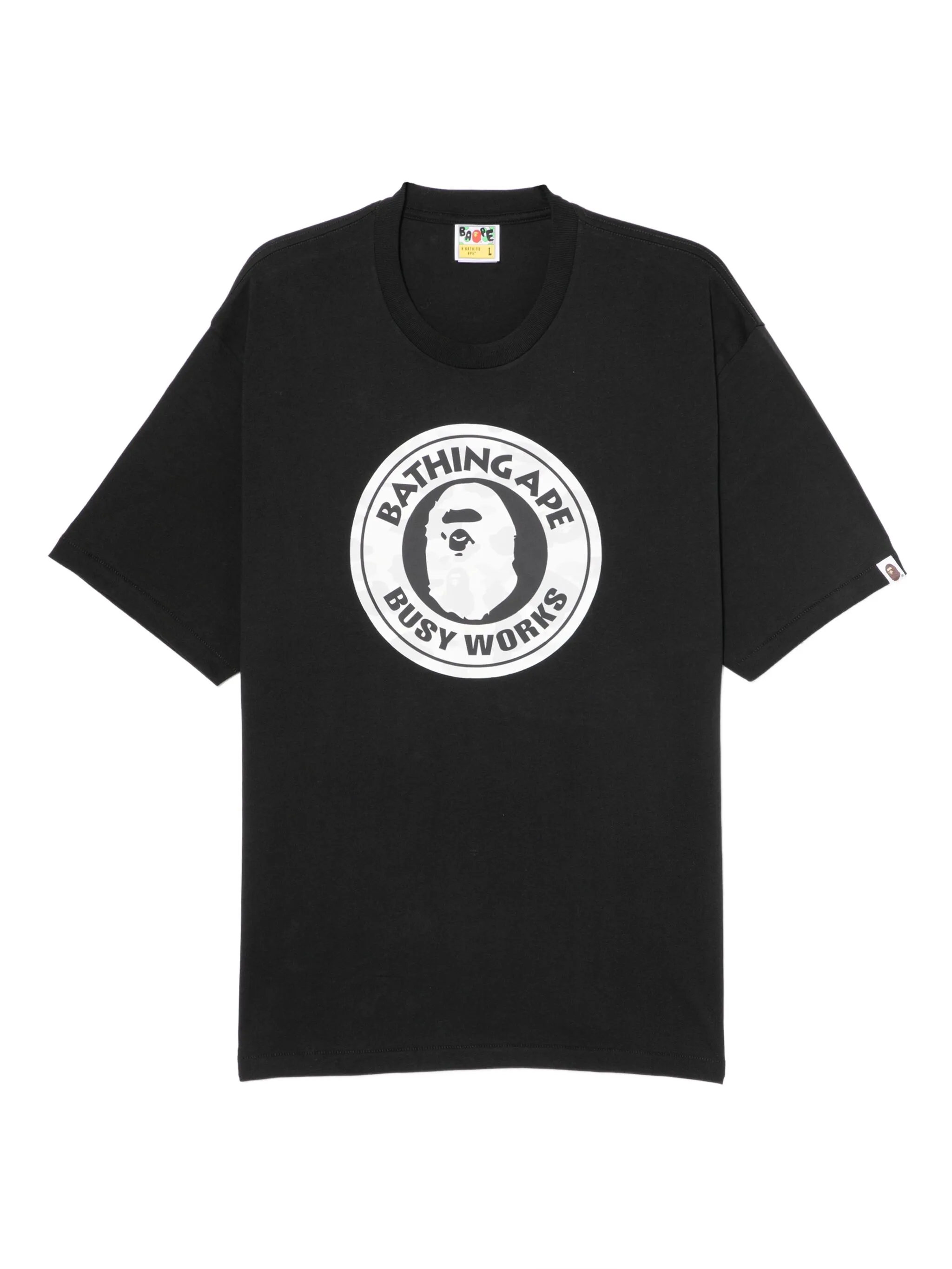 Футболка с логотипом A Bathing Ape, черный
Футболка с логотипом A Bathing Ape, черный