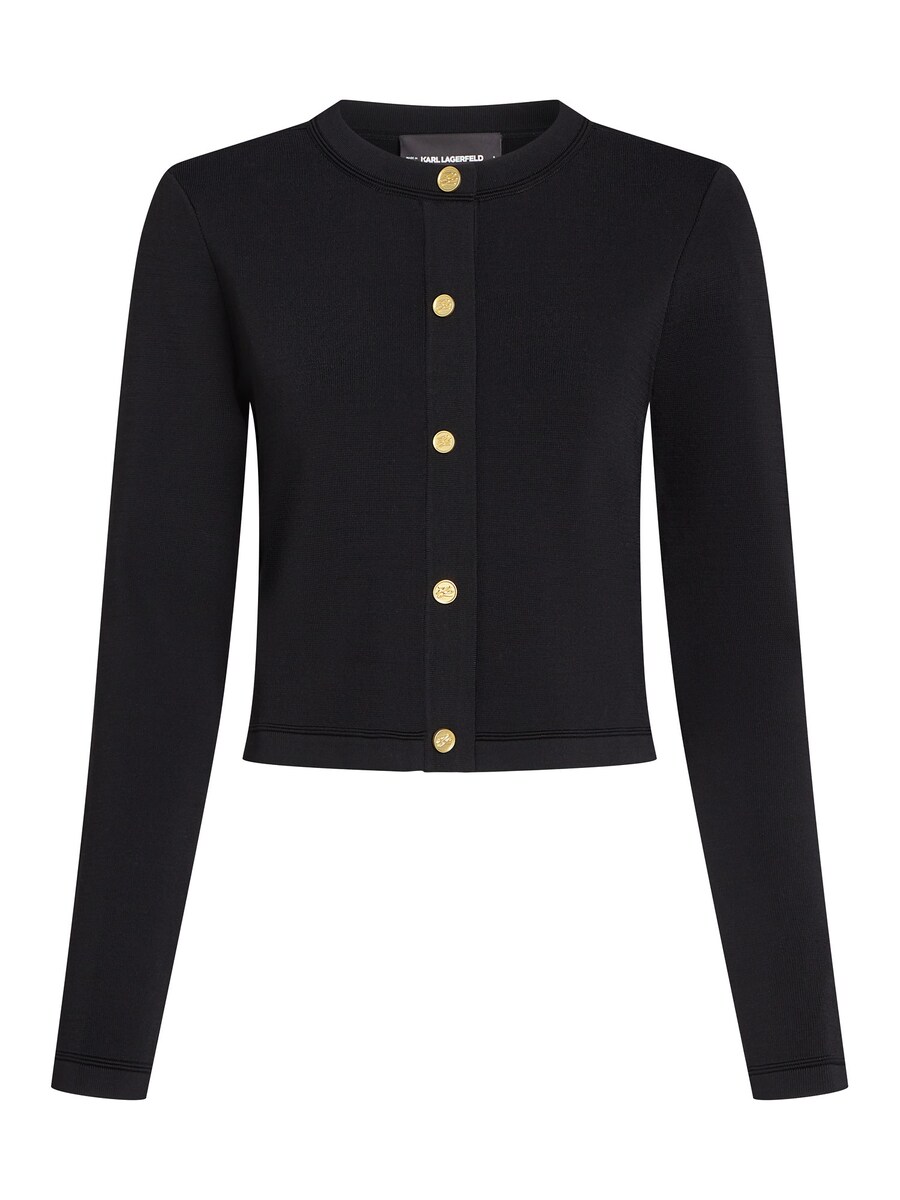Вязаный кардиган Karl Lagerfeld, черный
Вязаный кардиган Karl Lagerfeld, черный