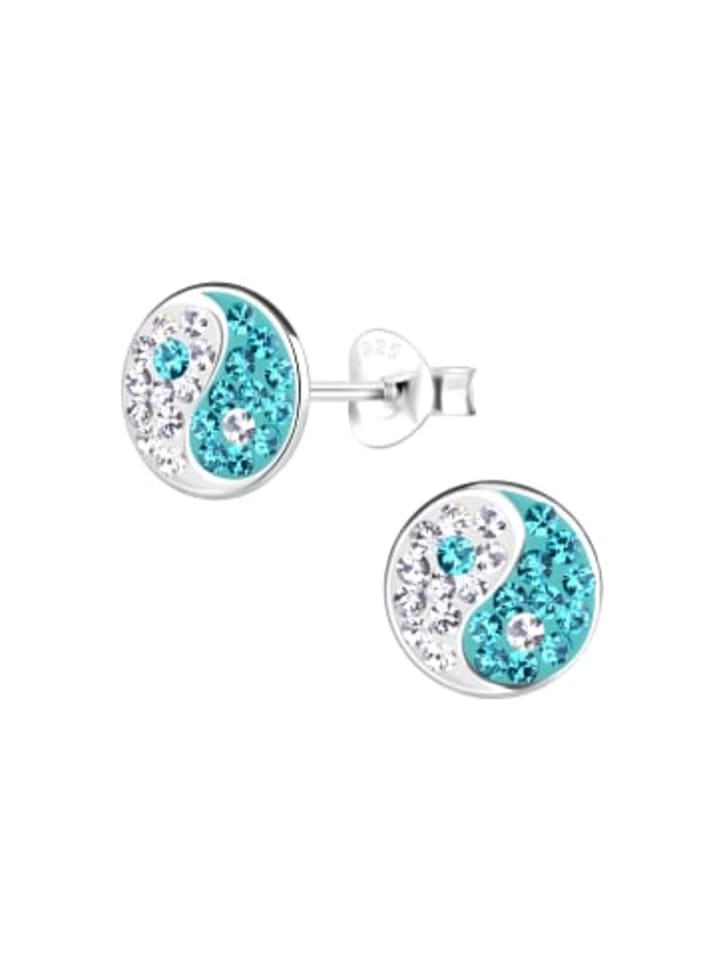 Alexander York Серьги-гвоздики YIN YANG из бирюзы, серебро 925 пробы, комплект из 2 штук
Alexander York Серьги-гвоздики YIN YANG из бирюзы, серебро 925 пробы, комплект из 2 штук