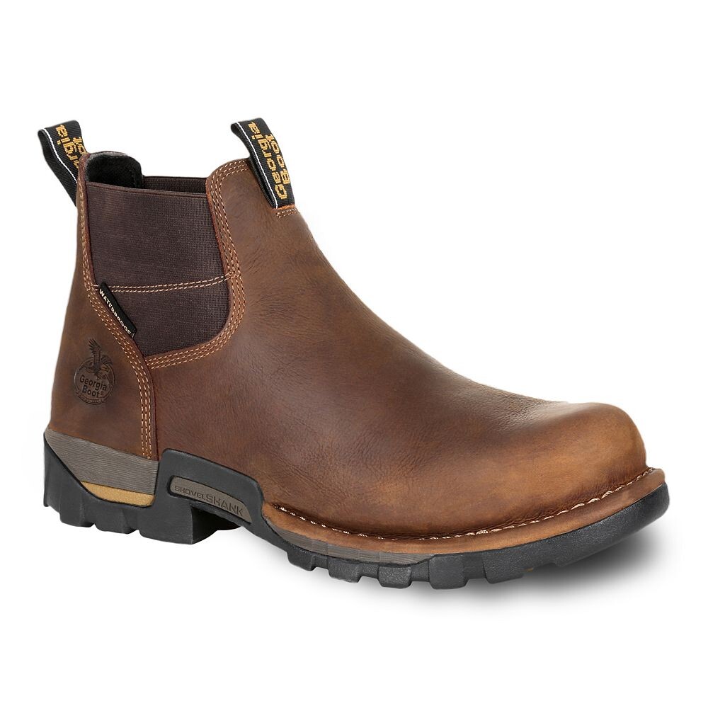 Georgia Boots Eagle One Мужские водонепроницаемые рабочие ботинки Челси со стальным носком, коричневый
Georgia Boots Eagle One Мужские водонепроницаемые рабочие ботинки Челси со стальным носком, коричневый