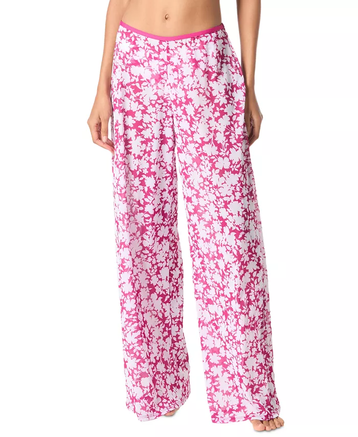 MICHAEL Женские брюки с цветочным принтом Michael Kors, розовый
MICHAEL Женские брюки с цветочным принтом Michael Kors, розовый