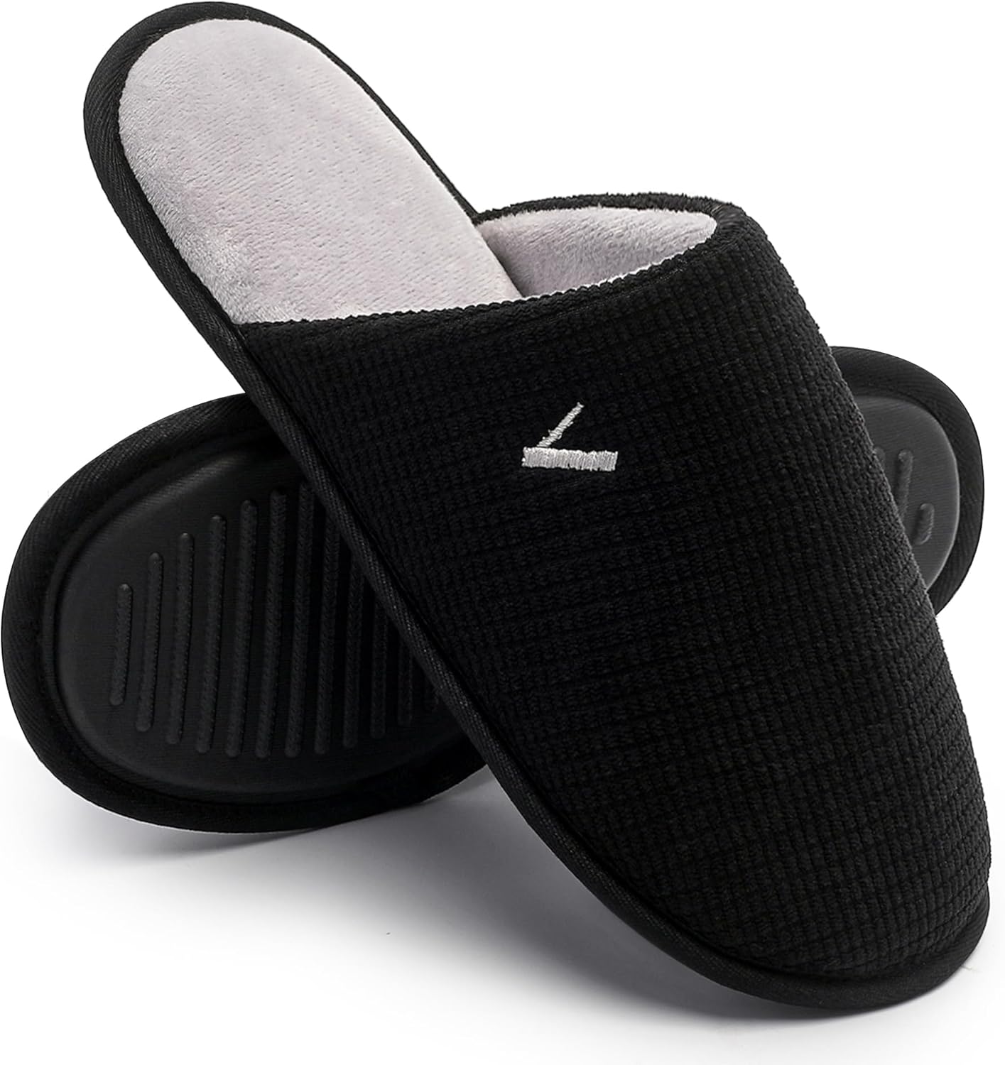 Мужские домашние тапочки с микрофиброй, с мемори-пеной, шлепанцы-слипоны для дома и улицы Vansarto, черный/серый
Мужские домашние тапочки с микрофиброй, с мемори-пеной, шлепанцы-слипоны для дома и улицы Vansarto, черный/серый