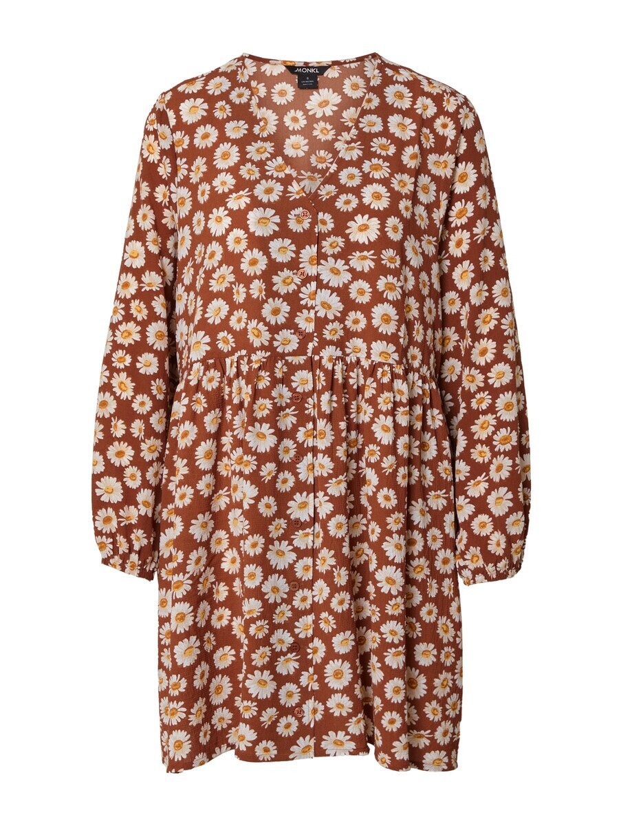 Платье-рубашка Monki, коричневый
Платье-рубашка Monki, коричневый