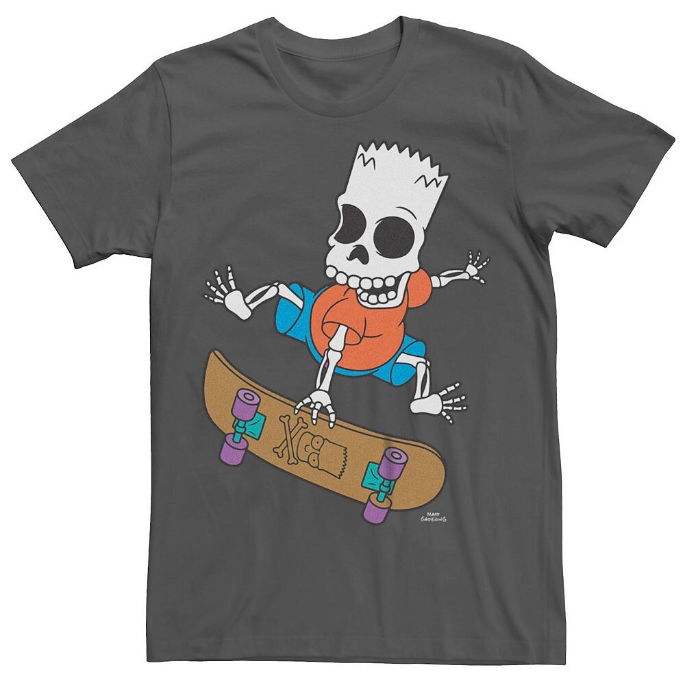 Мужская футболка с рисунком The Simpsons Skeleton Bart Skating Licensed Character, цвет Charcoal
Мужская футболка с рисунком The Simpsons Skeleton Bart Skating Licensed Character, цвет Charcoal