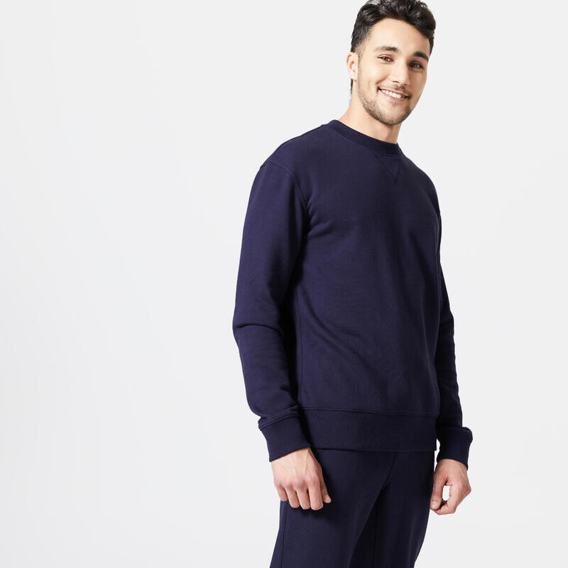 Мужская толстовка Crew Fitness 500 Essential сине-черная DOMYOS, цвет azul
Мужская толстовка Crew Fitness 500 Essential сине-черная DOMYOS, цвет azul