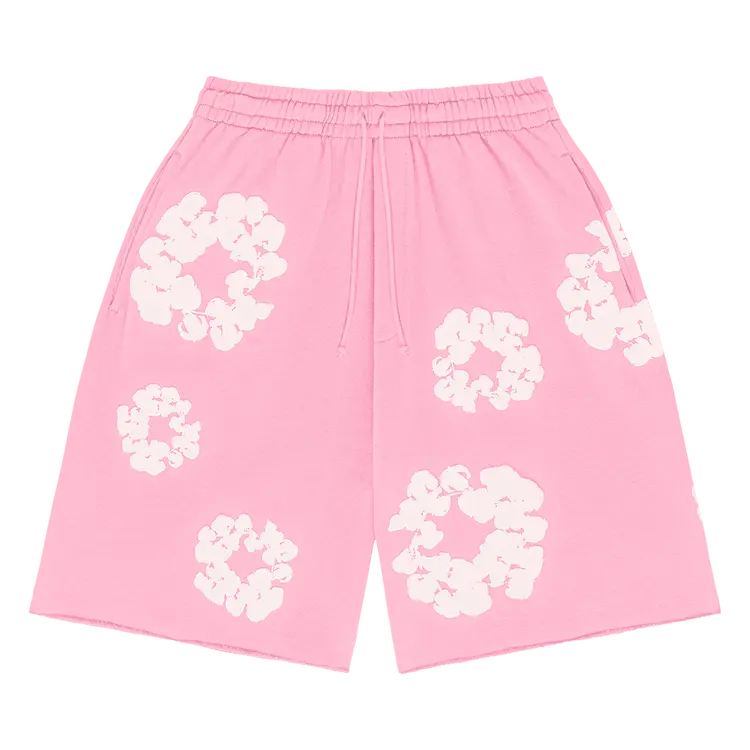 Шорты Denim Tears The Cotton Wreath 'Pink', розовый 
Шорты Denim Tears The Cotton Wreath 'Pink', розовый