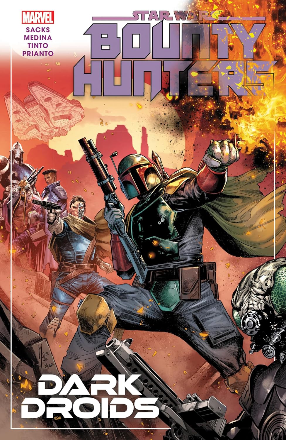 Star Wars: Bounty Hunters Vol. 7 - Dark Droids (Marvel Universe)
Star Wars: Bounty Hunters Vol. 7 - Dark Droids (Marvel Universe)