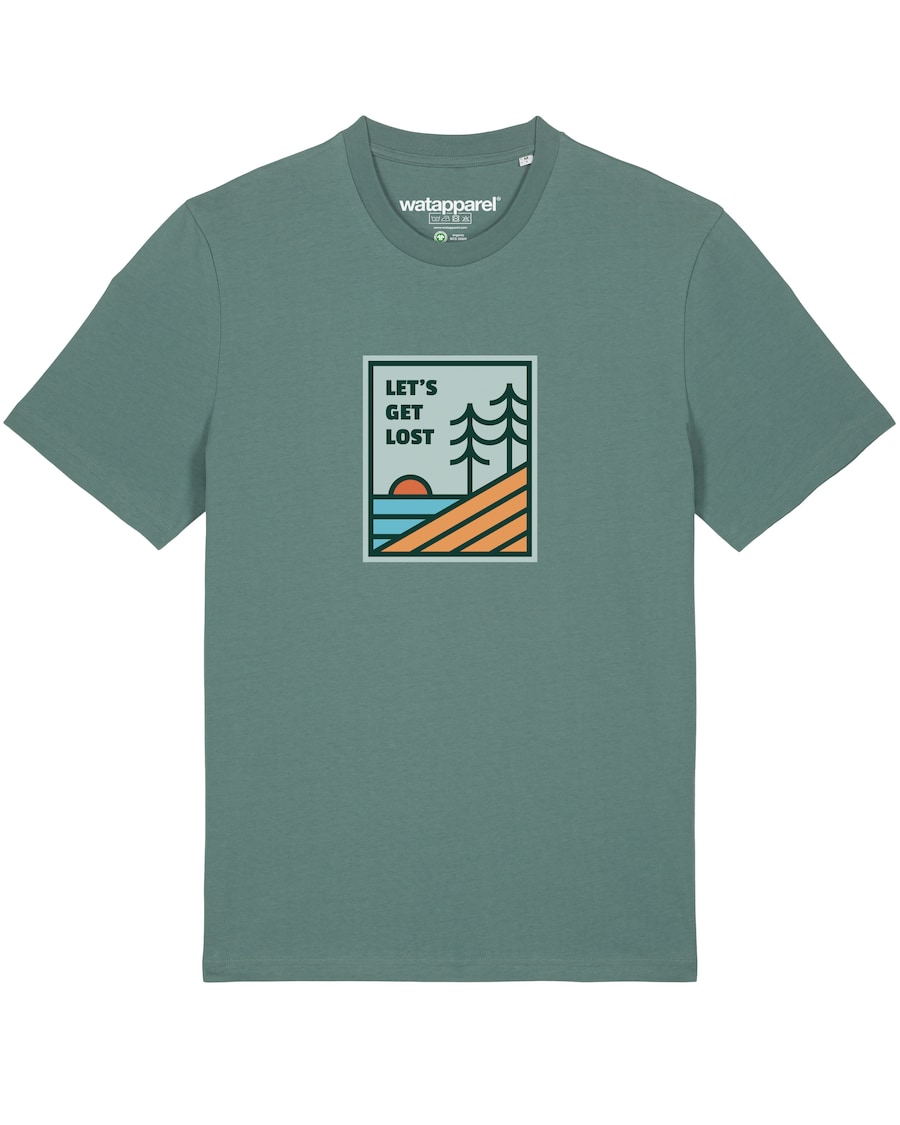 Рубашка Watapparel Lets Get Lost, зеленый
Рубашка Watapparel Lets Get Lost, зеленый