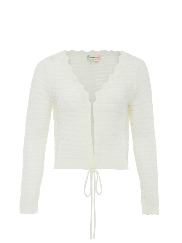 Пуловер ebeeza Strick, белый
Пуловер ebeeza Strick, белый