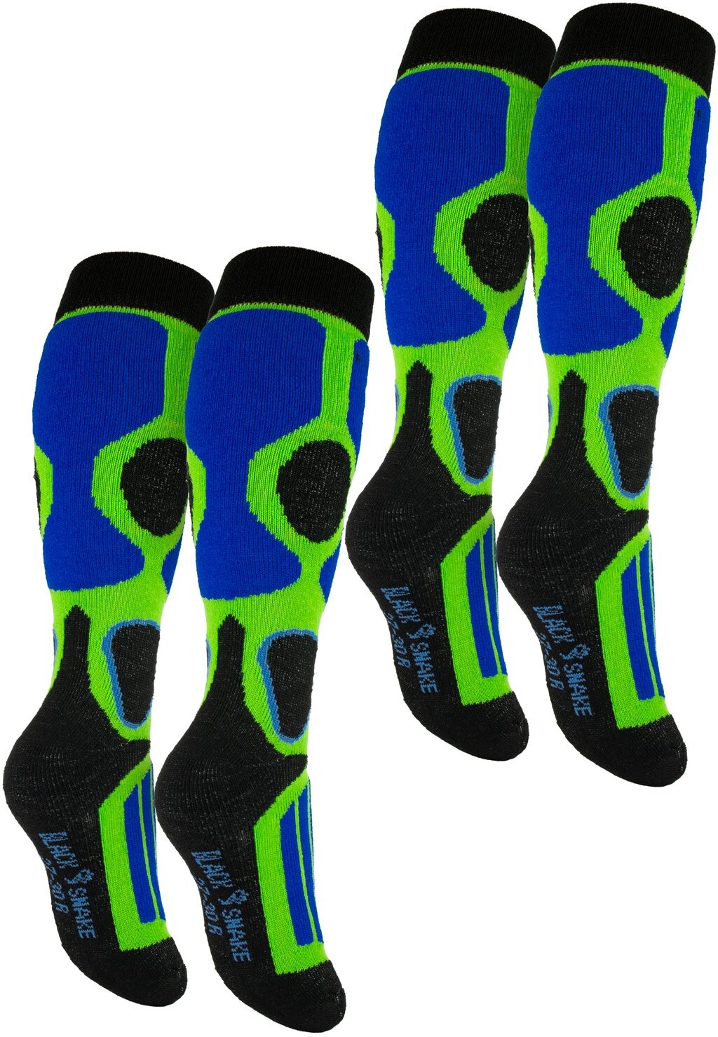 Носки выше колена 2 PAAR Black Snake, зеленый
Носки выше колена 2 PAAR Black Snake, зеленый