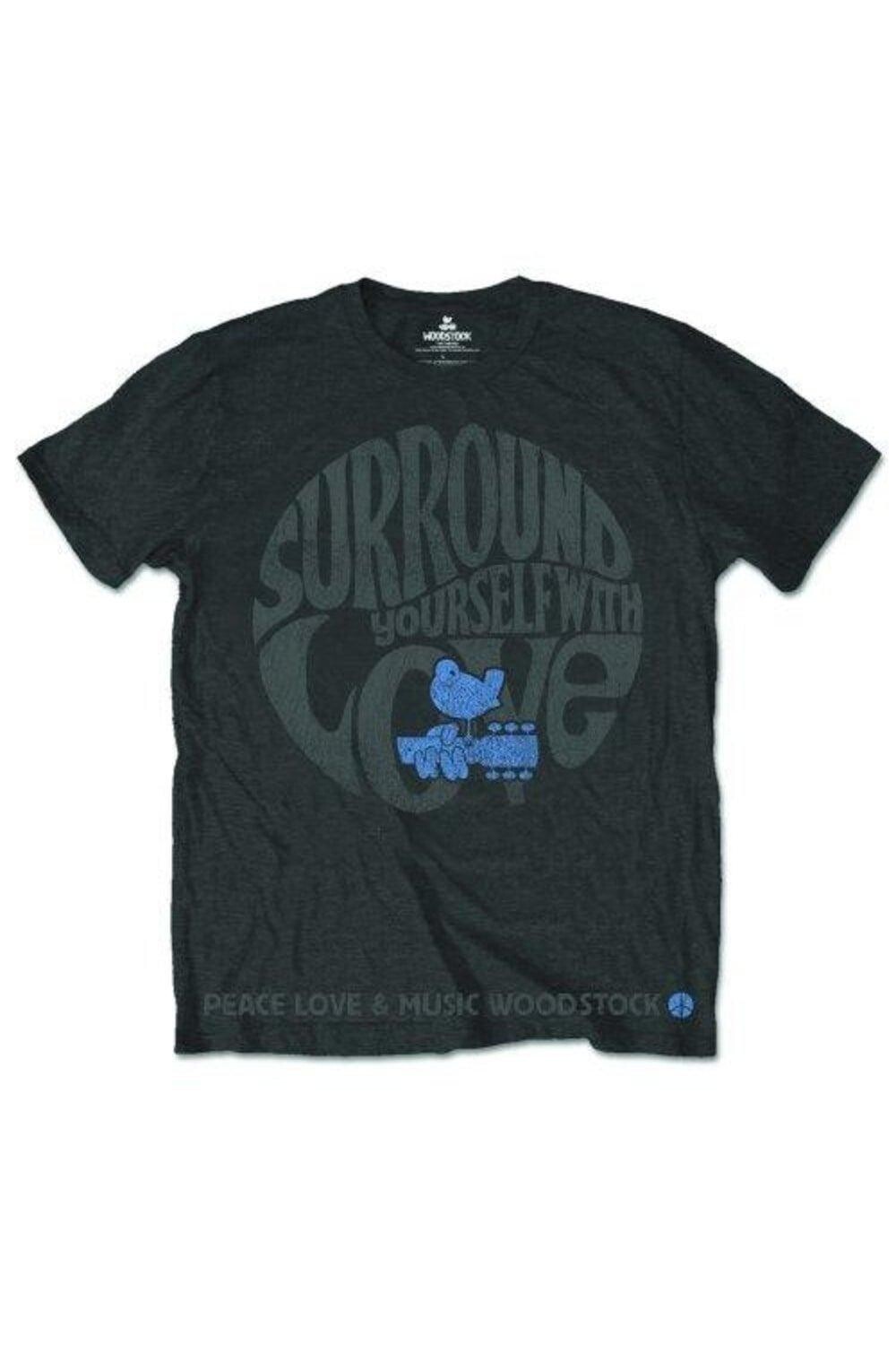 Хлопковая футболка Surround Yourself Woodstock, серый
Хлопковая футболка Surround Yourself Woodstock, серый