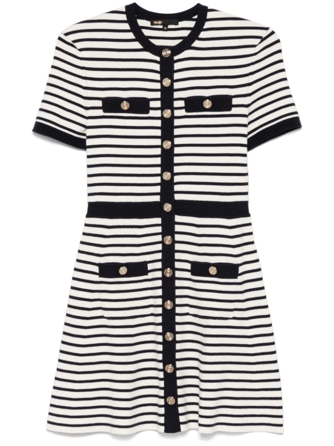 Maje платье мини в полоску, синий
Maje платье мини в полоску, синий