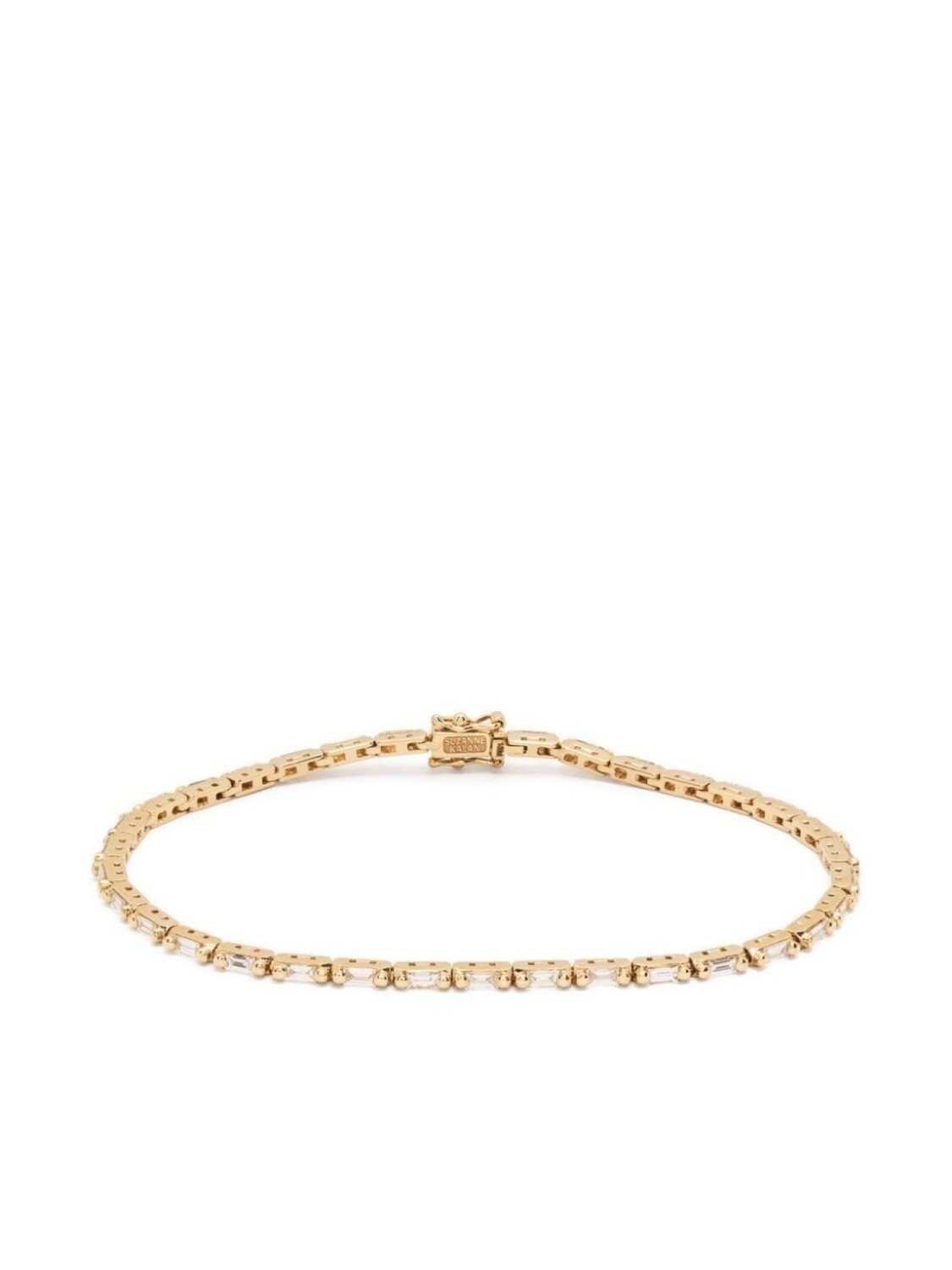 Браслет из желтого золота с бриллиантами Suzanne Kalan, белый 
Браслет из желтого золота с бриллиантами Suzanne Kalan, белый
