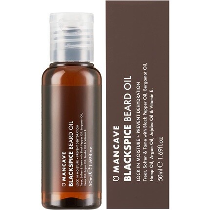 ManCave Масло для бороды с черным перцем 50 мл 
ManCave Масло для бороды с черным перцем 50 мл