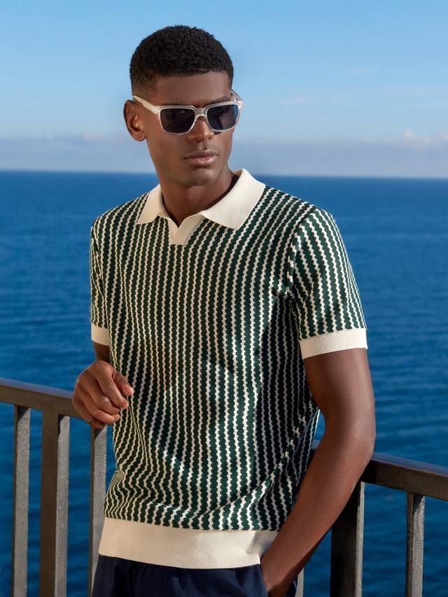 Органическая хлопковая поло с вертикальной полоской Ben Sherman, Snow White
Органическая хлопковая поло с вертикальной полоской Ben Sherman, Snow White