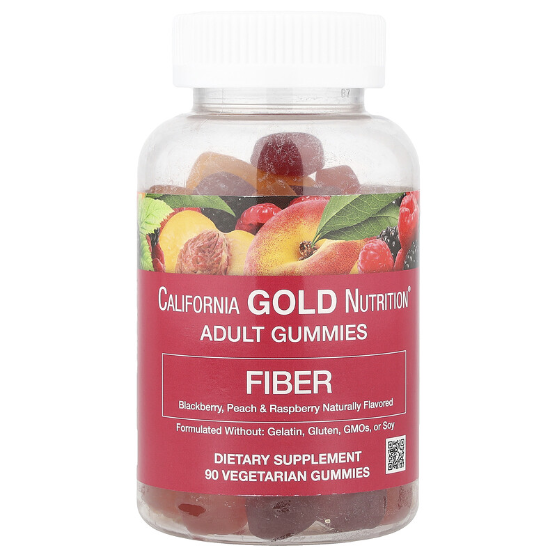 California Gold Nutrition, жевательная клетчатка, с натуральным вкусом ежевики, персика и малины, 90 вегетарианских жевательных таблеток
California Gold Nutrition, жевательная клетчатка, с натуральным вкусом ежевики, персика и малины, 90 вегетарианских жевательных таблеток