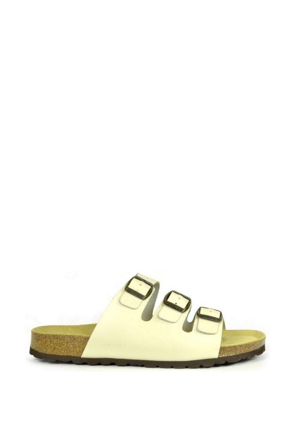 Кожаные сандалии Лиссабон Sanosan, белый 
Кожаные сандалии Лиссабон Sanosan, белый