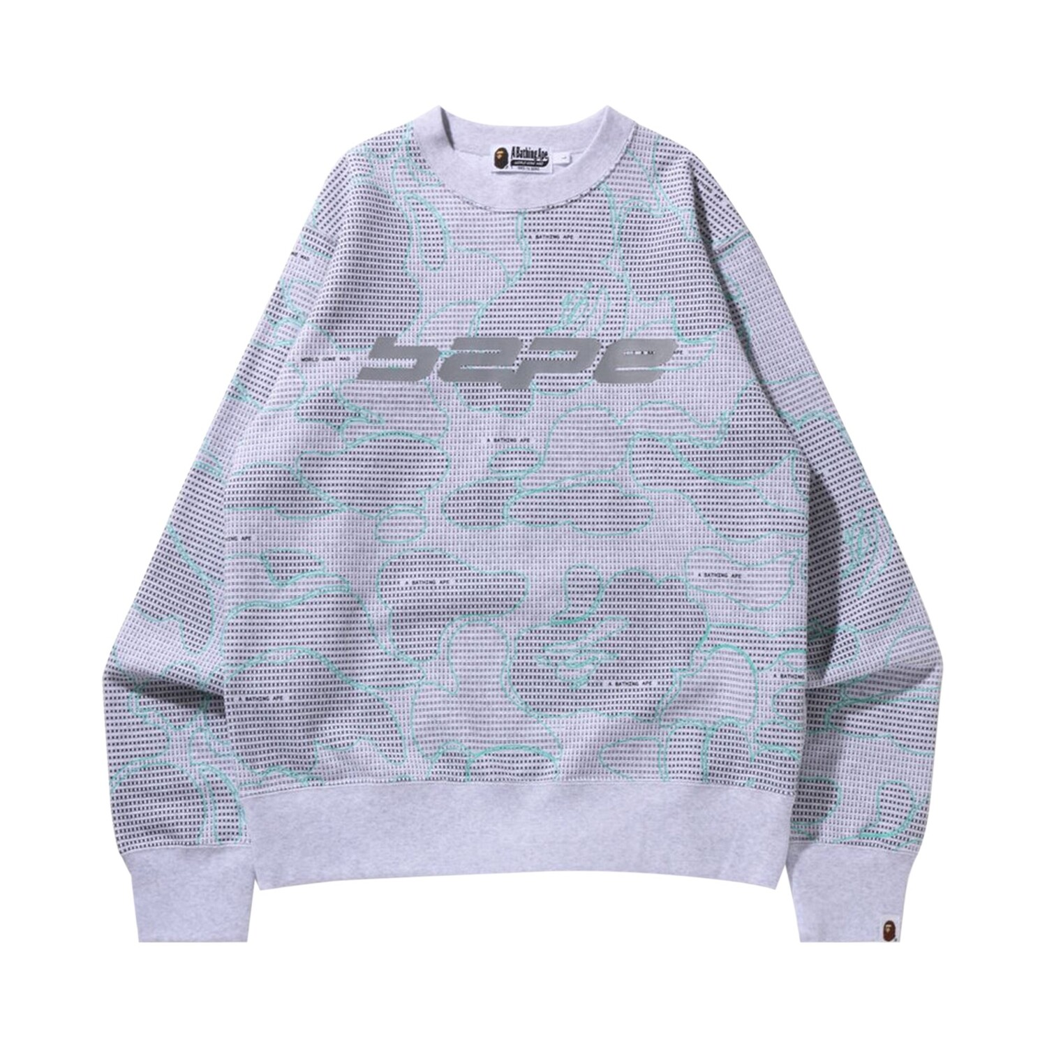 Текстовый код BAPE Camo Crewneck Серый
Текстовый код BAPE Camo Crewneck Серый
