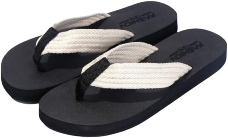 Мужские шлепанцы с плоской резиновой подошвой, верх из ткани, модные, повседневные и легкие, подходят для использования в помещении и на улице весной и летом, а также для пляжа Hoalox, бежевый
Мужские шлепанцы с плоской резиновой подошвой, верх из ткани, модные, повседневные и легкие, подходят для использования в помещении и на улице весной и летом, а также для пляжа Hoalox, бежевый