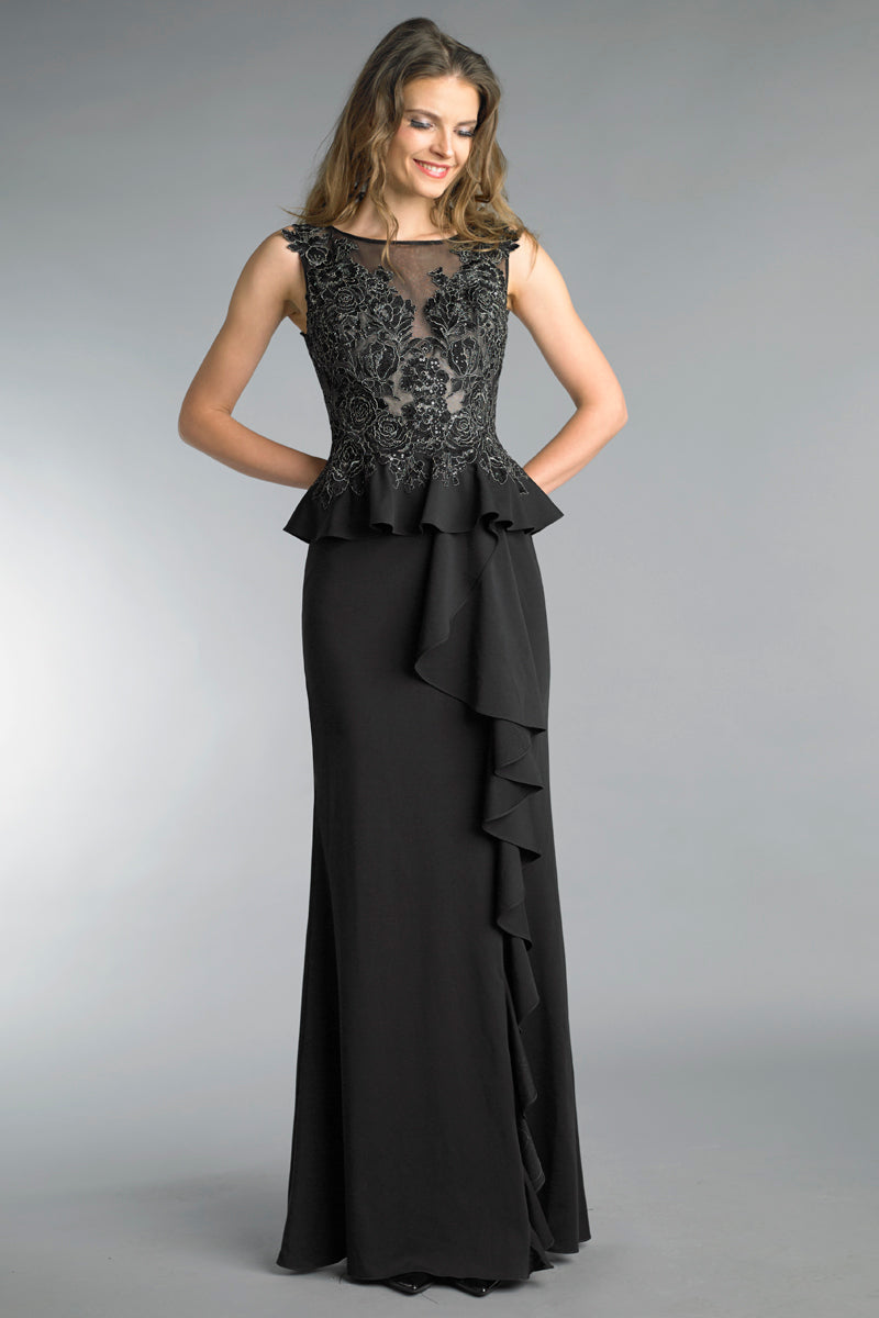 Вечернее платье без рукавов с отделкой Basix черный Label, черный
Вечернее платье без рукавов с отделкой Basix черный Label, черный