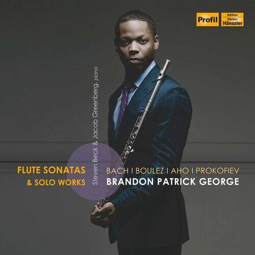 CD диск Aho / George / Greenberg: Flute Sonatas & Solo Works
CD диск Aho / George / Greenberg: Flute Sonatas & Solo Works