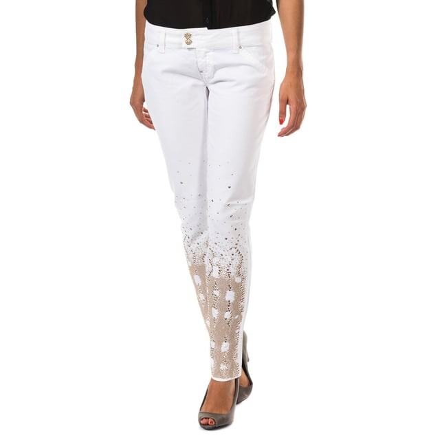 Длинные брюки allic бензинового цвета Met, белый
Длинные брюки allic бензинового цвета Met, белый