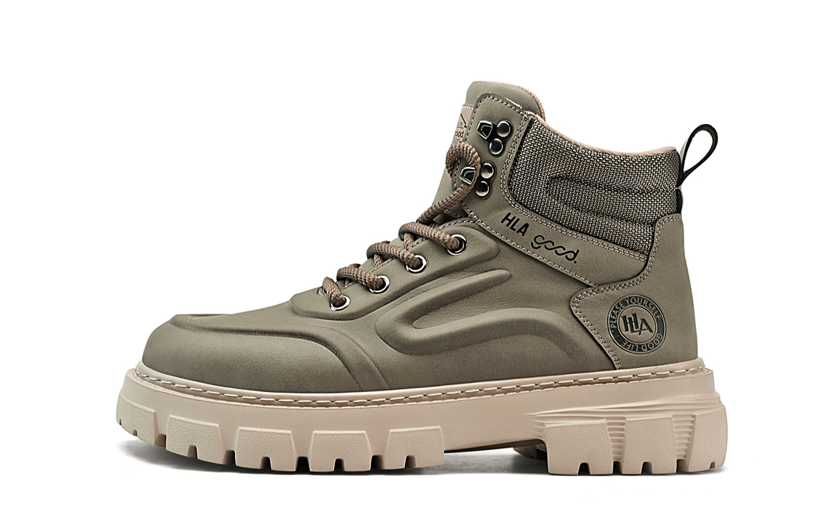 HLA Мужские ботинки Martin черные/хаки/землянисто-желтые в цвете хаки, цвет Khaki
HLA Мужские ботинки Martin черные/хаки/землянисто-желтые в цвете хаки, цвет Khaki