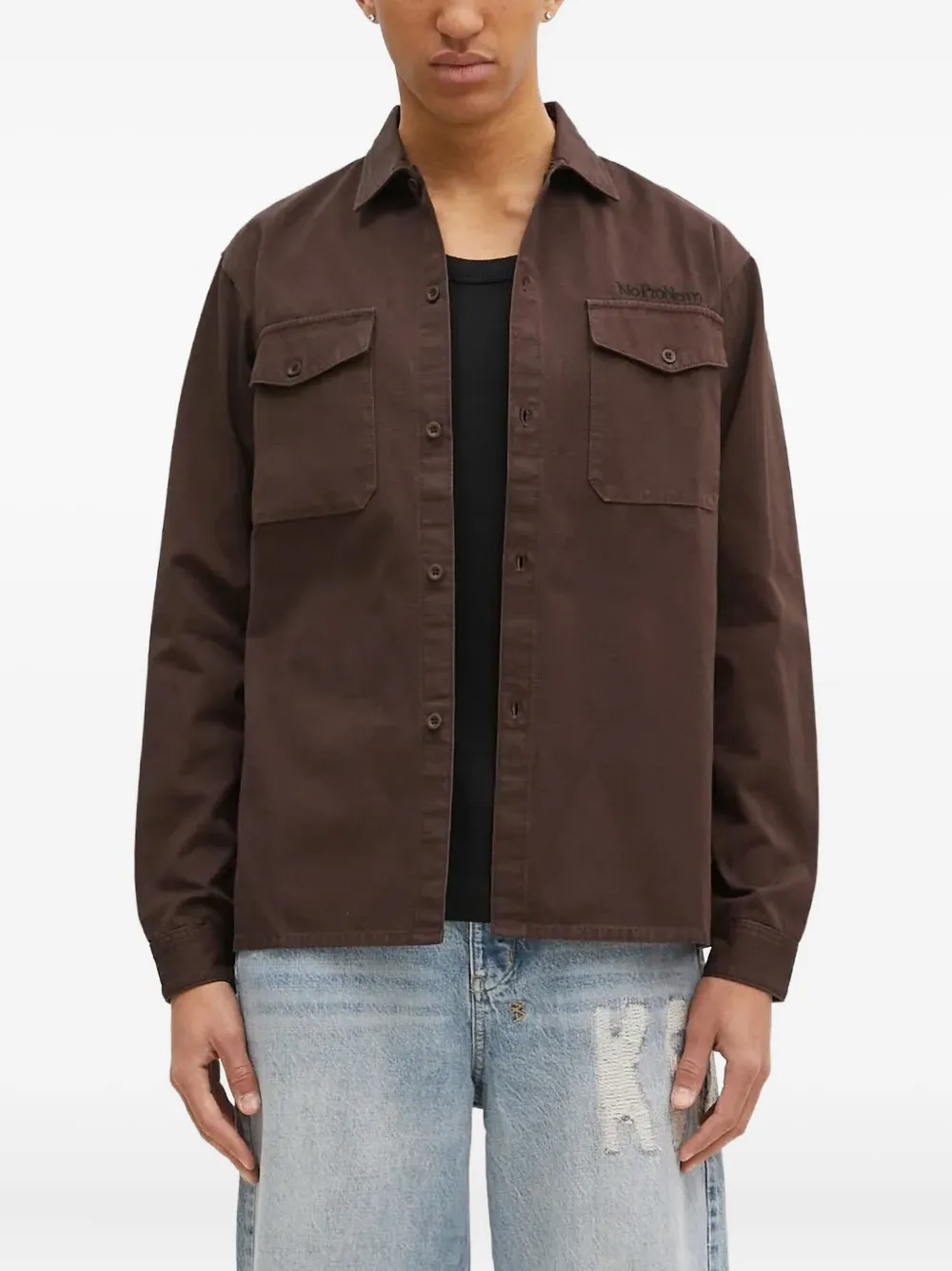 Рубашка на пуговицах Aries
Рубашка на пуговицах Aries