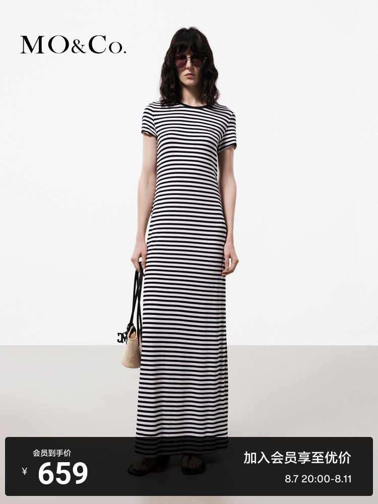 Платье Moco в полоску, синий / белый
Платье Moco в полоску, синий / белый