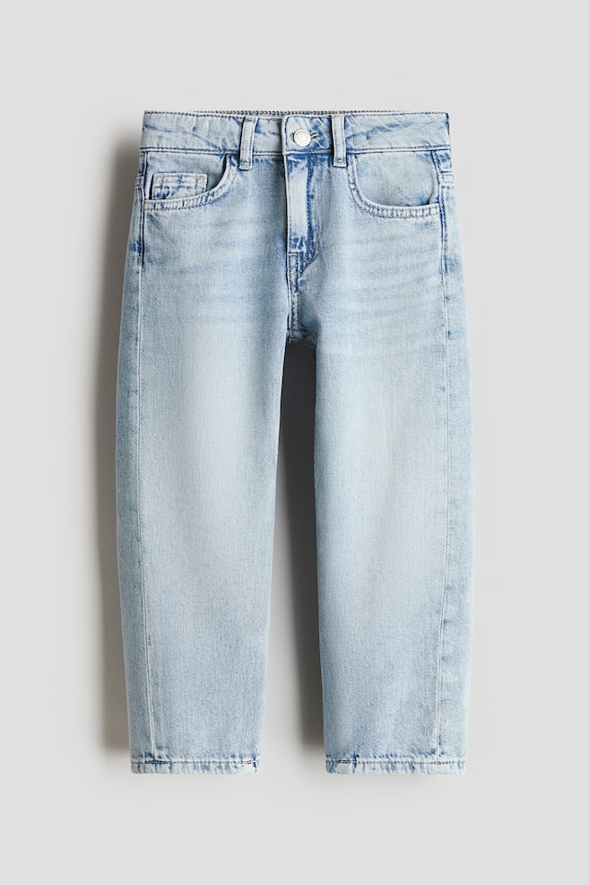 Джинсы с широкими штанинами свободного кроя H&M, синий
Джинсы с широкими штанинами свободного кроя H&M, синий