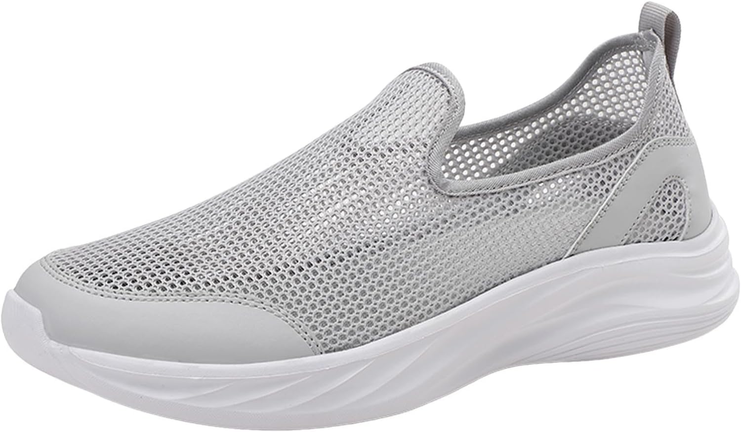 Мужские слипоны IWIHMIV, повседневные спортивные кроссовки для мужчин, для ходьбы, дышащие, с сеткой, легкие, с мягкой подошвой, светло-серый
Мужские слипоны IWIHMIV, повседневные спортивные кроссовки для мужчин, для ходьбы, дышащие, с сеткой, легкие, с мягкой подошвой, светло-серый