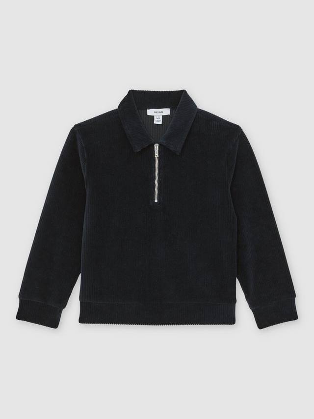 Детский поло Bert с полузастёжкой из вельвета Reiss, Navy Blue
Детский поло Bert с полузастёжкой из вельвета Reiss, Navy Blue