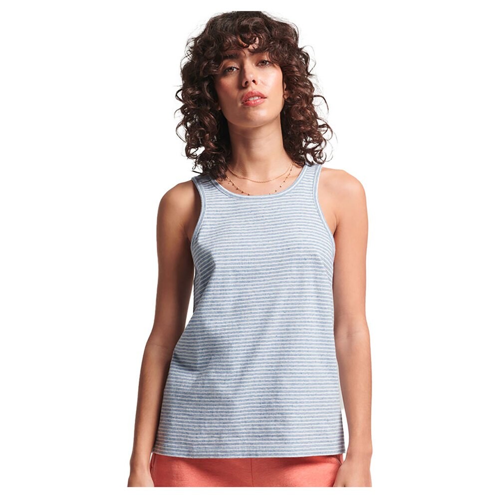 Футболка без рукавов Superdry Vintage Logo Stripe, синий
Футболка без рукавов Superdry Vintage Logo Stripe, синий