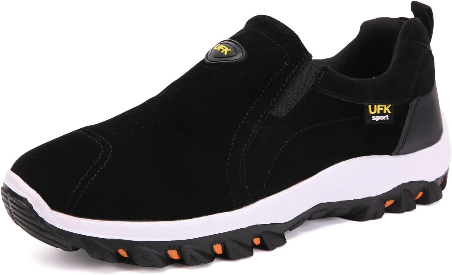 Мужские походные кроссовки Eliogn с противоскользящей подошвой, для занятий спортом на открытом воздухе, легкие туристические кроссовки, повседневная модная спортивная обувь, рабочая обувь, студенческая обувь, черный
Мужские походные кроссовки Eliogn с противоскользящей подошвой, для занятий спортом на открытом воздухе, легкие туристические кроссовки, повседневная модная спортивная обувь, рабочая обувь, студенческая обувь, черный