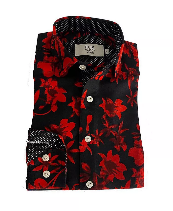 Рубашка с цветочным принтом Big Boys в синем цвете Elie Balleh, черный
Рубашка с цветочным принтом Big Boys в синем цвете Elie Balleh, черный