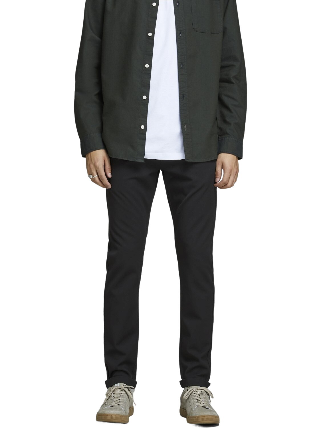 Тканевые брюки Jack & Jones Stoff/Chino JPSTMARCO JJCONNOR AKM 769 slim, черный
Тканевые брюки Jack & Jones Stoff/Chino JPSTMARCO JJCONNOR AKM 769 slim, черный