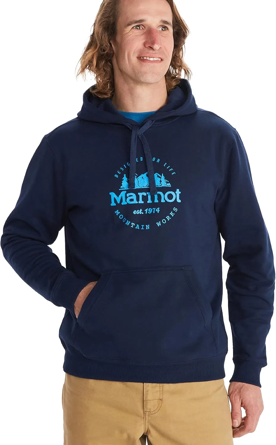 MARMOT Men's Culebra Peak Hoody — худи с капюшоном и нагрудным карманом
MARMOT Men's Culebra Peak Hoody — худи с капюшоном и нагрудным карманом