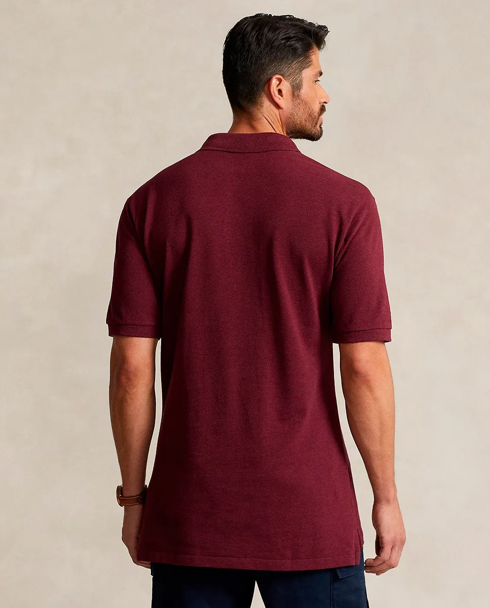 Мужская футболка поло из пике, прямой крой, большие размеры Polo Ralph Lauren, бордовый
Мужская футболка поло из пике, прямой крой, большие размеры Polo Ralph Lauren, бордовый