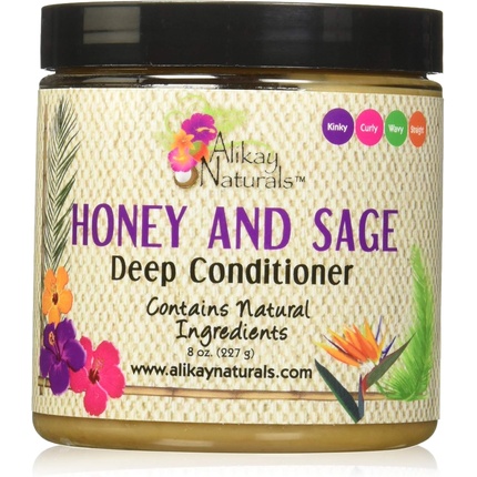 Кондиционер для волос Honey and Sage Deep с натуральным медом, бабассу и шалфеем Alikay Naturals
Кондиционер для волос Honey and Sage Deep с натуральным медом, бабассу и шалфеем Alikay Naturals