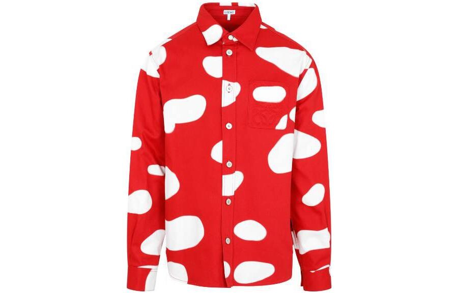 Рубашка мужская красная Loewe, красный
Рубашка мужская красная Loewe, красный