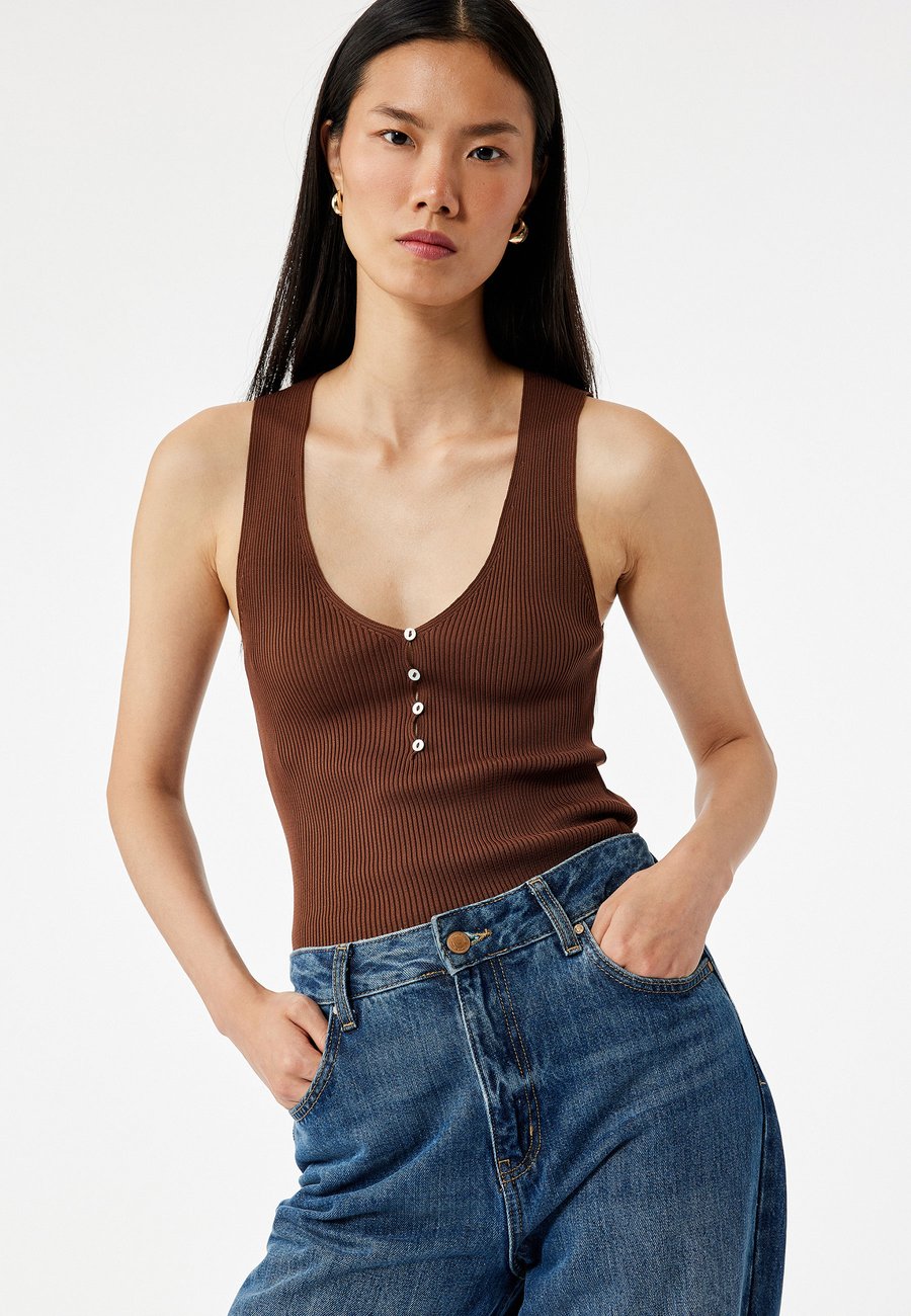 Топ Koton Top, Brown
Топ Koton Top, Brown