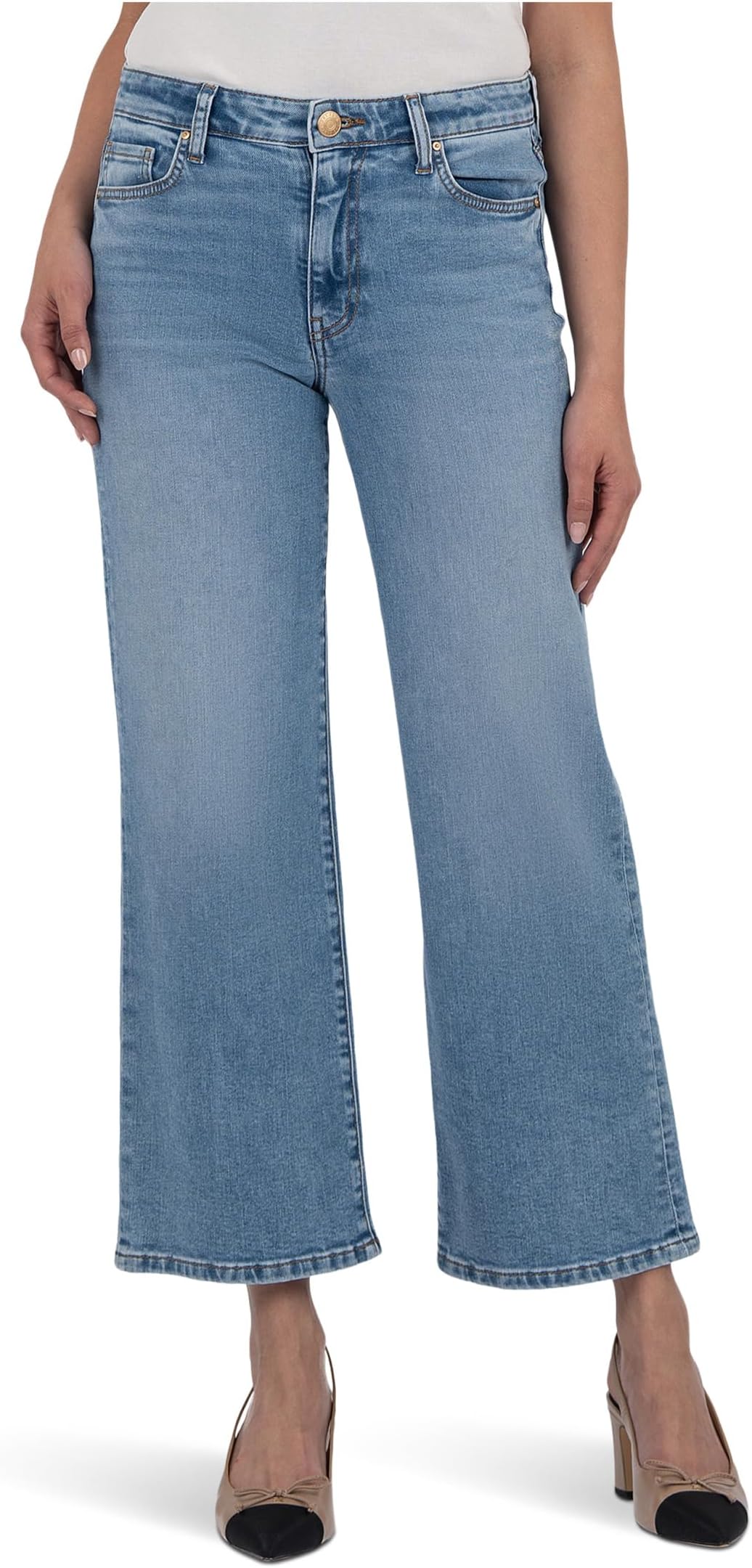 Джинсы KUT from the Kloth Charlotte High-Rise Wide Leg With Regular Hem in Incontestable, Incontestable
Джинсы KUT from the Kloth Charlotte High-Rise Wide Leg With Regular Hem in Incontestable, Incontestable