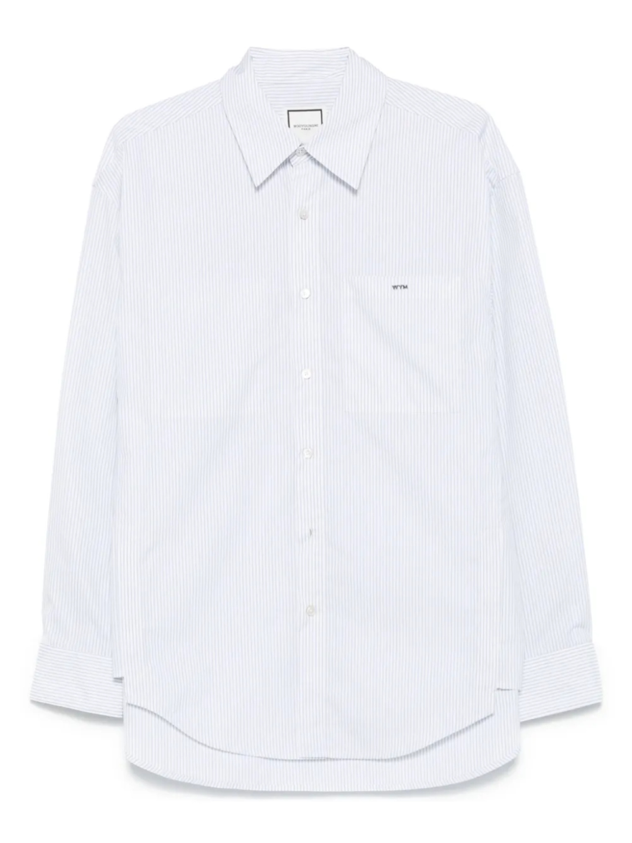 Рубашка из хлопковой смеси Wooyoungmi, синий
Рубашка из хлопковой смеси Wooyoungmi, синий