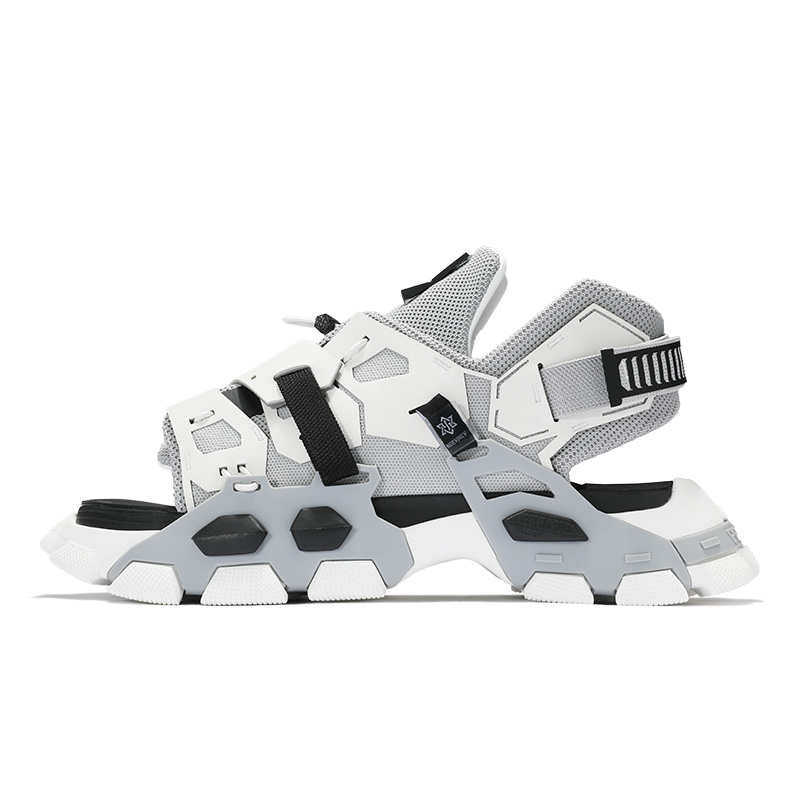 NORVINCY Роскошные уличные черные воины пляжные сандалии унисекс серый белый, цвет Gray White
NORVINCY Роскошные уличные черные воины пляжные сандалии унисекс серый белый, цвет Gray White