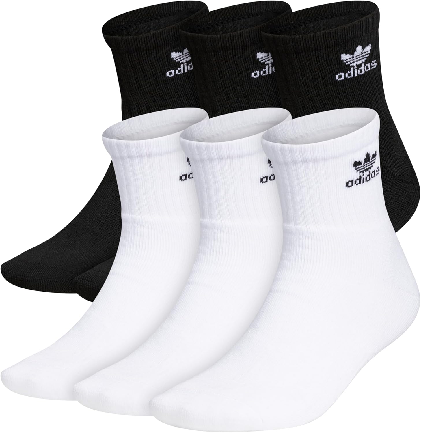 Носки Adidas Originals Originals Trefoil Quarter, 6 пар, White/Black
Носки Adidas Originals Originals Trefoil Quarter, 6 пар, White/Black