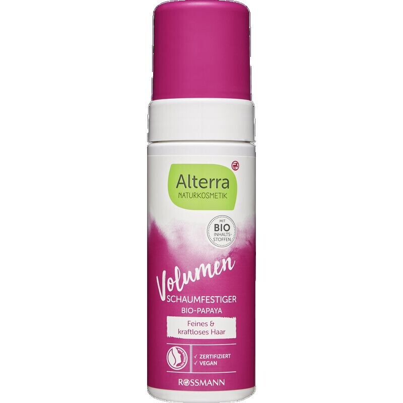 Мусс для объема из органической папайи и бамбука Alterra NATURKOSMETIK, 150 ml
Мусс для объема из органической папайи и бамбука Alterra NATURKOSMETIK, 150 ml