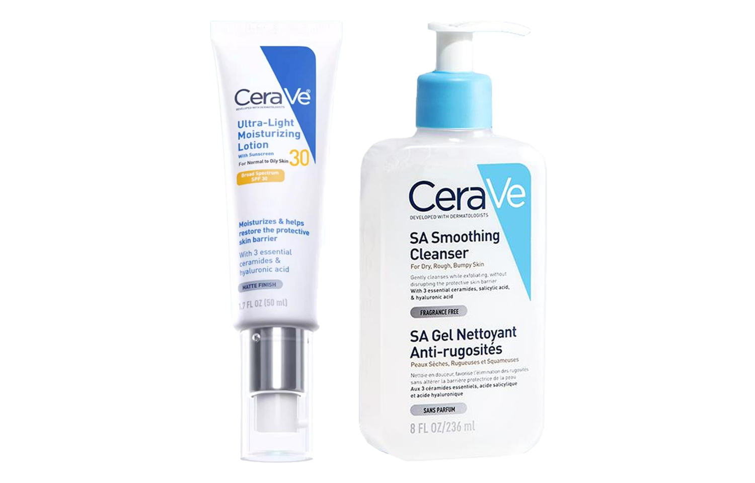 Очищающее средство с салициловой кислотой набор для ухода за кожей с защитой от солнца очищение 50мл+236мл CeraVe
Очищающее средство с салициловой кислотой набор для ухода за кожей с защитой от солнца очищение 50мл+236мл CeraVe