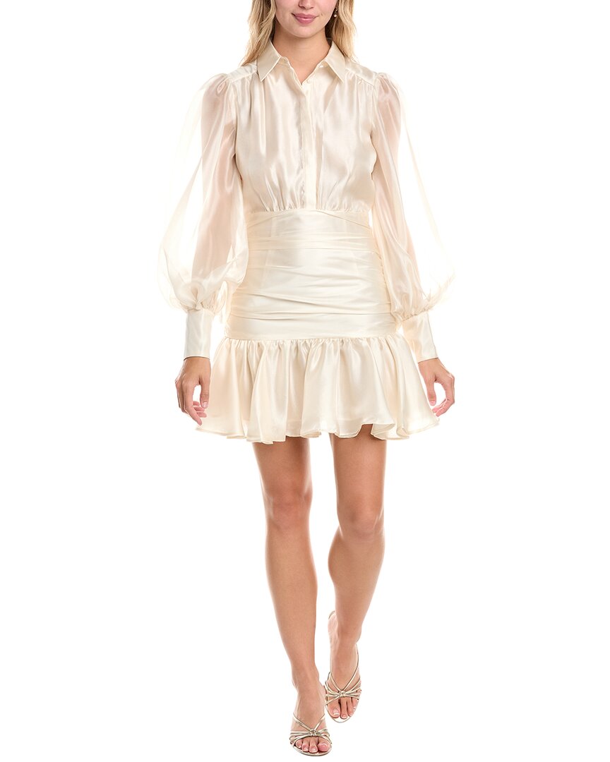 Бардо Милани Органза Сорочковое платье Bardot, белый
Бардо Милани Органза Сорочковое платье Bardot, белый