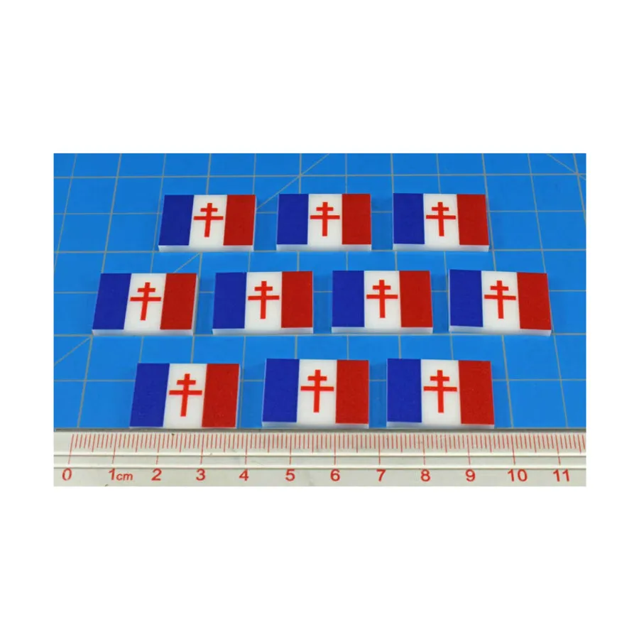 Премиальные печатные жетоны с флагами Token Sets WWII Factions & Flags
Премиальные печатные жетоны с флагами Token Sets WWII Factions & Flags